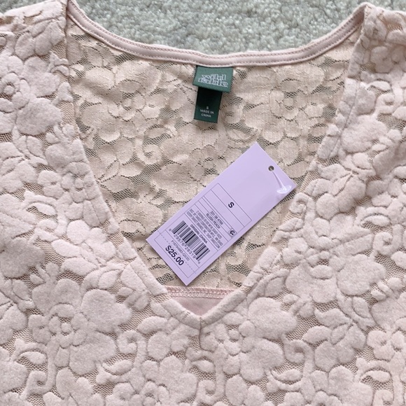 NWT Target wild fable blush pink lace dress size S - Picture 2 of 3